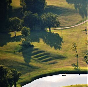 Maggie Malick arial view of pond